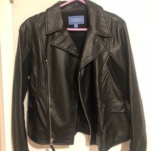 Vera Wang leather jacket